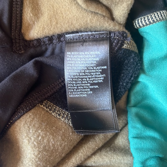 EUC The North Face Steel Tech Fleece Leggings - Picture 7 of 7